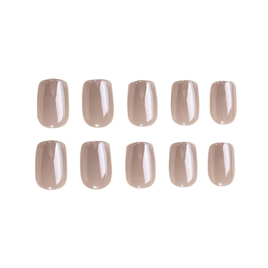 Urban Slate Square press-on nails