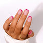 Electric Fuchsia French press-on nails - lifestyle hand shot