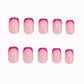 Electric Fuchsia French press-on nails - nails only