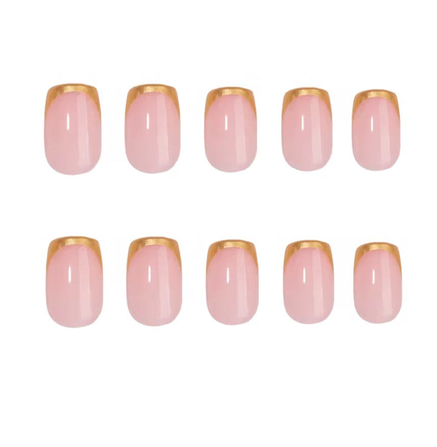 Gilden Golden French press-on nails - nails only