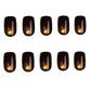 Midnight Ember Glow press-on nails - nails only
