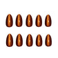 Amber Glow press-on nails - nails only