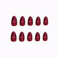 Ruby Aura press-on nails