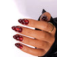 Ruby Rouge Pearls worn on hand