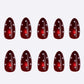 Ruby Rouge Pearls press-on nails